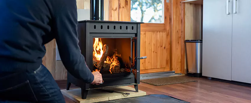 Open Hearth Wood Fireplace Installation in North Ogden, UT
