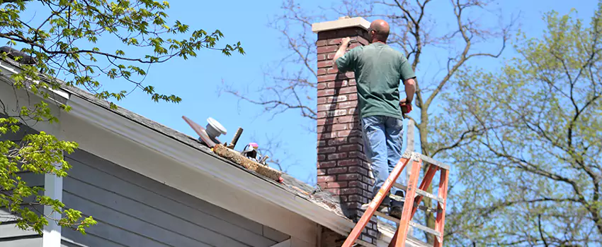 Vinyl and PVC Chimney Flashing Installation in North Ogden, UT